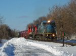 IC 2456 leads A446 past the Joseph Road spur